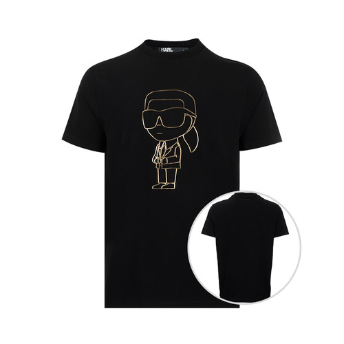 KarlLagerfeld经典logo短袖T恤