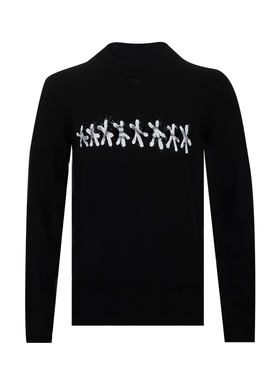 Givenchy/纪梵希男经典字母logo针织衫毛衣男士春季XY推广