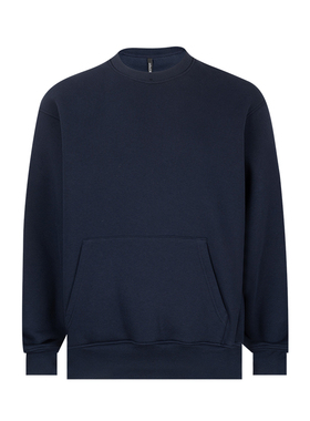 Neil Barrett男双闪电垮肩加绒套头卫衣男士2025秋冬新款XY推选