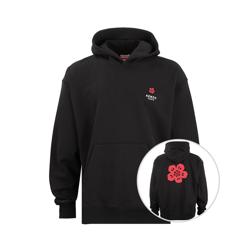 KENZO/高田贤三男经典套头连帽全棉卫衣男士2025秋冬新款XY推广