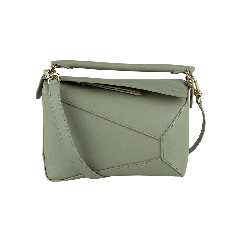 LOEWE女经典拉链Puzzle手提包