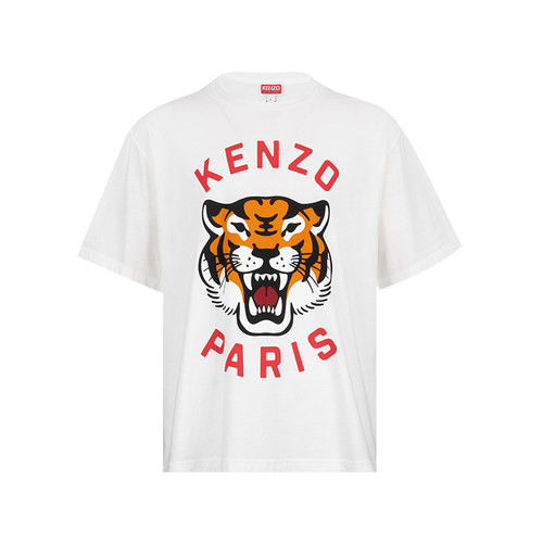 KENZOLuckyTiger全棉短袖T恤男