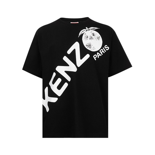 KENZO印花全棉短袖T恤男士