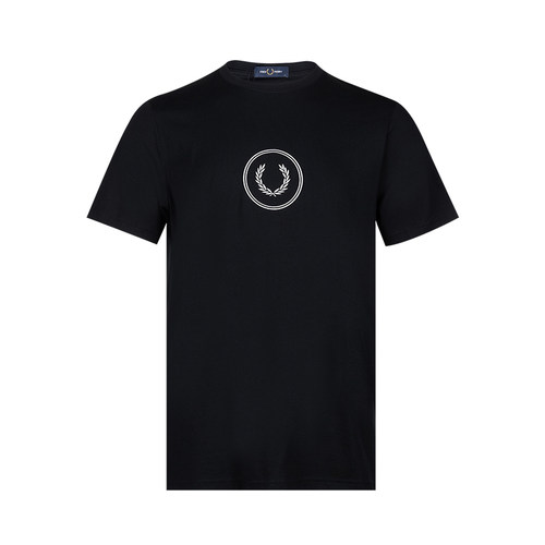 FREDPERRY麦穗刺绣短袖T恤男士