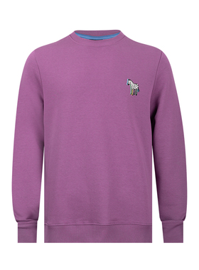 Paul Smith保罗.史密斯男斑马图案全棉套头卫衣男士新款XY推广