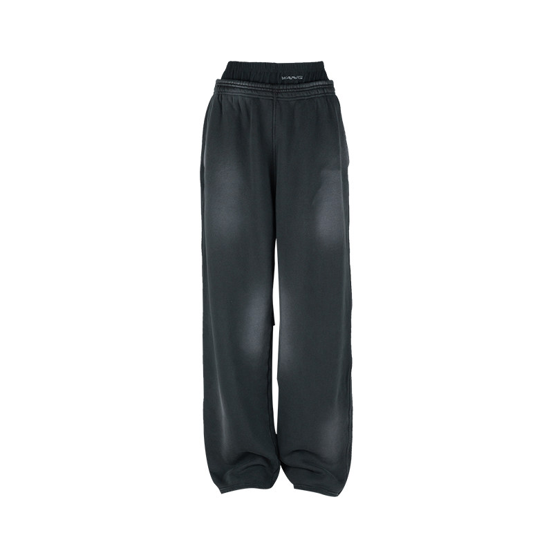 AlexanderWang中腰休闲长裤女士