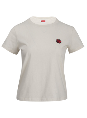 KENZO/高田贤三Boke Flower海棠花全棉短袖T恤女士2026春夏新款XY