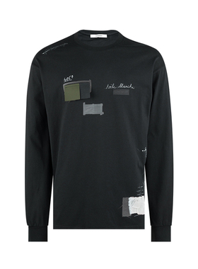 Givenchy/纪梵希男经典圆领套头字母长袖T恤男士2026春夏新款XY