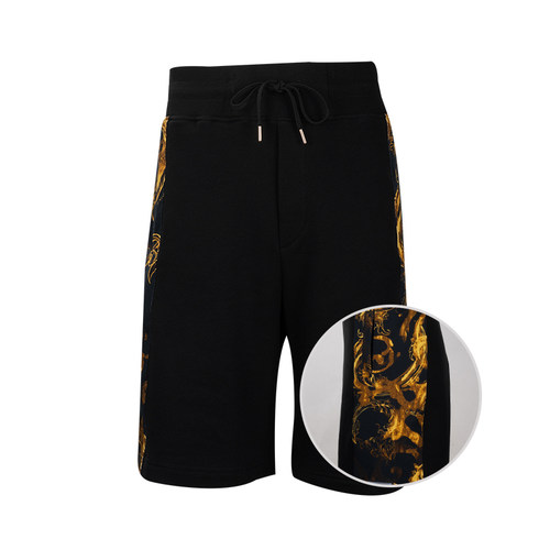 Versace全棉系带休闲短裤男士