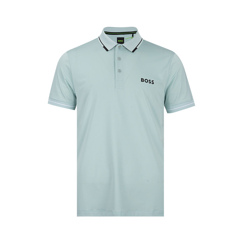 Hugo Boss雨果-博斯男logo贴花短袖polo衫男士2026春夏新款XY,男装,Polo衫,淘宝优惠券,粉丝福利购,淘宝优惠卷