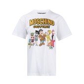 T恤女士2025春夏新款 moschino 莫斯奇诺女卡通logo全棉短袖 XY推选