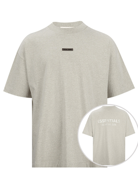 ESSENTIALS FEAR OF GOD男经典logo标牌短袖T恤男士2025新款XY