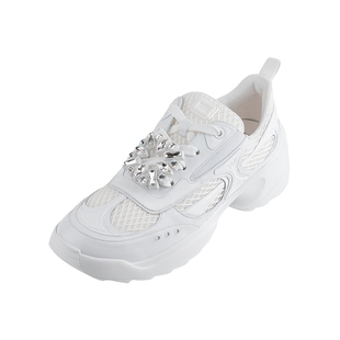 Viv The Run圆头系带低帮老爹鞋 Roger 女士新款 Vivier女经典