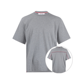 Thom 2026新款 Browne汤姆布朗男平纹针织全棉短袖 T恤男士