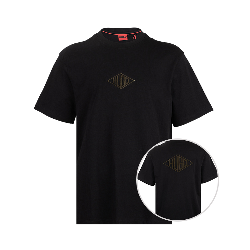 HugoBoss经典全棉短袖T恤男士
