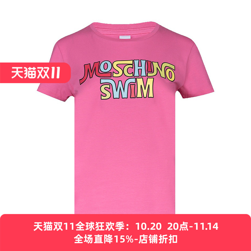 moschino/莫斯奇诺印花字母短袖