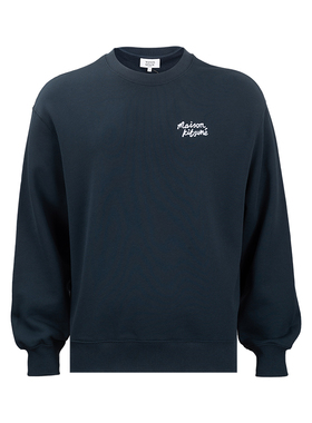 Maison Kitsune男字母logo休闲套头卫衣男士2026年秋冬新款XY推广