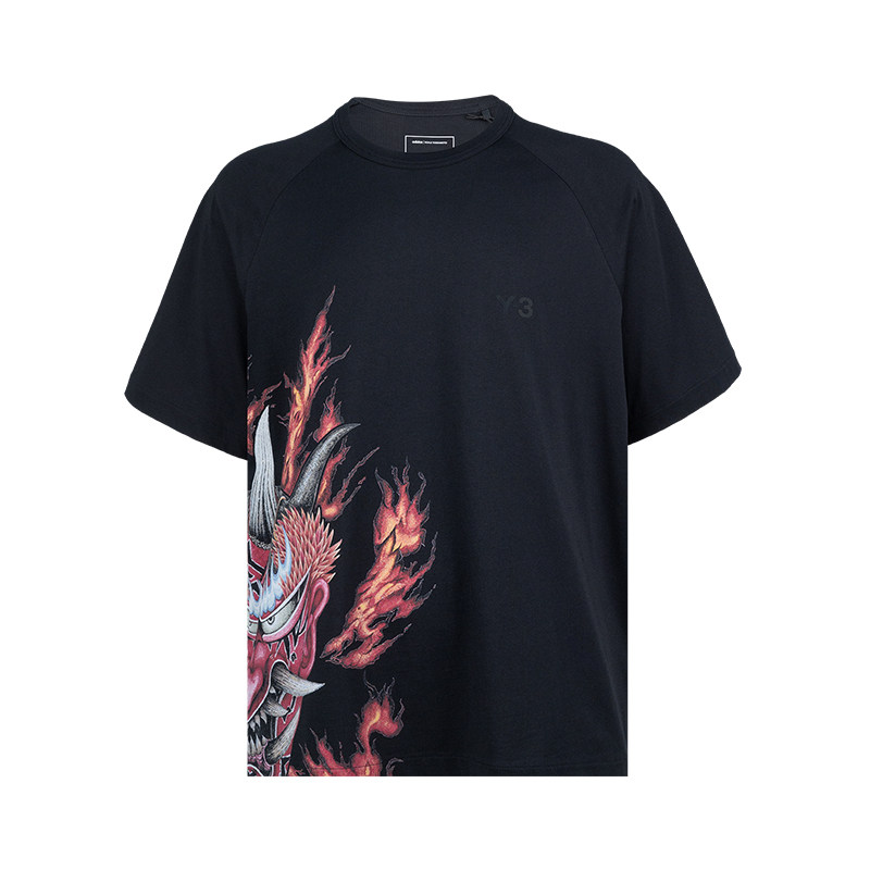 Y-3男经典宽松短袖T恤男