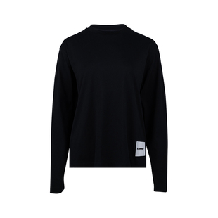 女士2025春秋新款 Jil T恤三件装 印花套头长袖 Sander女经典