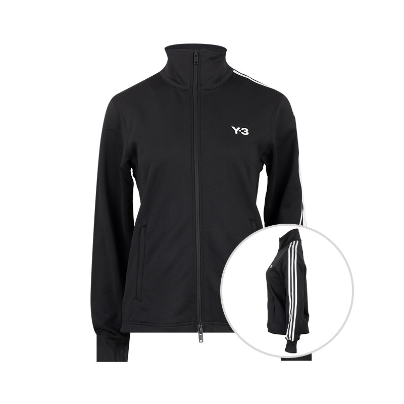 Y-3女经典字母logo拉链卫衣外套女士2025年秋冬新款XY推选