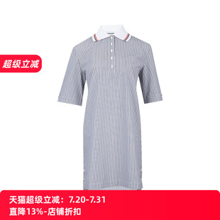 Thom 连衣裙女士春夏XY推广 Browne汤姆·布朗女经典 条纹全棉短袖