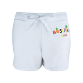 字母logo系带休闲短裤 moschino 莫斯奇诺女经典 女士春夏XY特卖