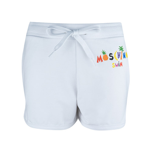 moschino字母logo系带休闲短裤女