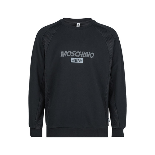 moschino全棉套头卫衣男士