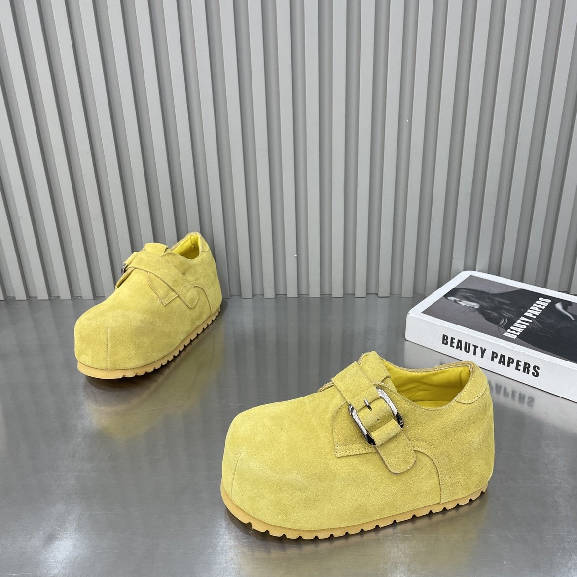 2026春季新款圆头厚底勃肯鞋女一脚蹬复古单鞋乐福鞋软底舒适女鞋,女鞋,棉鞋,淘宝优惠券,粉丝福利购,淘宝优惠卷