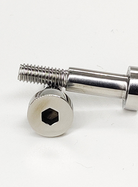 304不锈钢塞打螺丝凸肩轴肩等高 限位栓￠20*20-100(M16)GB/T5281