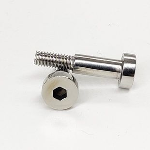 304不锈钢塞打螺丝凸肩轴肩等高 限位栓￠20*20-100(M16)GB/T5281