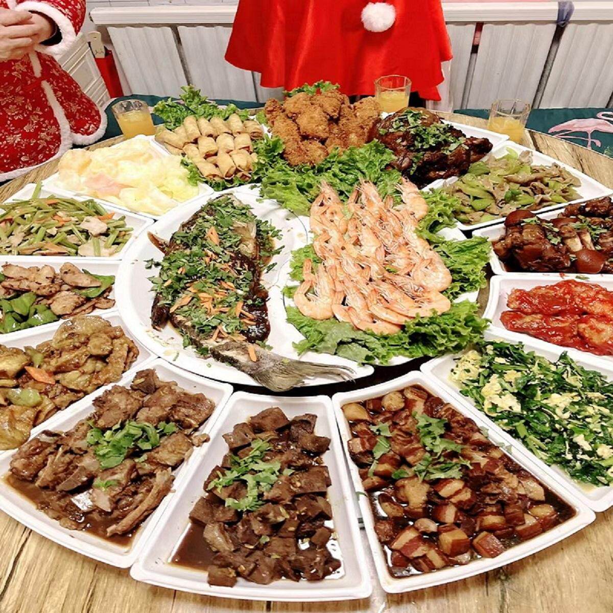 年夜饭团圆家宴拼盘组合套装盘子