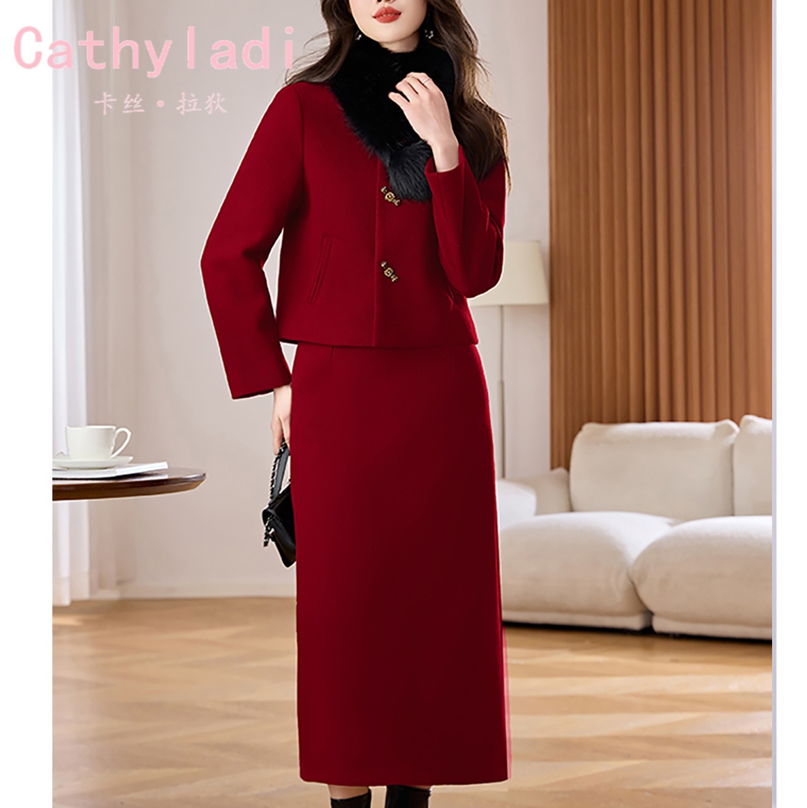CATHYLADI法式小香风优雅套装
