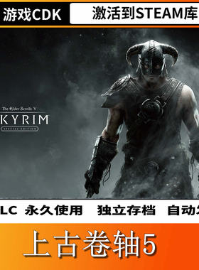 上古卷轴5天际特别版Steam激活码CDKEY全DLC入库包更新老滚5国区