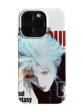 最终幻想克劳德游戏小众高级感iPhone17pro+苹果16promax菲林手机壳新款14/15mini的适用华为p80