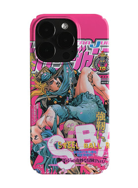 jojo彪马野郎二次元艺术小众适用高级感卡通iPhone16pro+苹果15promax菲林手机壳新款13/1214proVIVO90