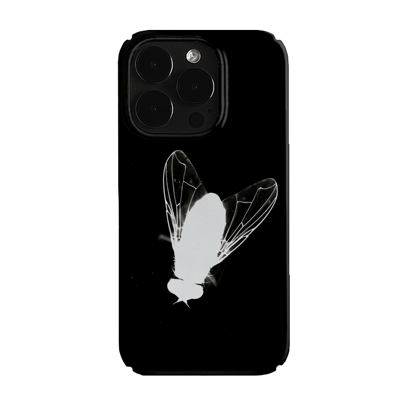 创意发光知了艺术小众适用高级感卡通iPhone16pro+苹果15promax菲林手机壳新款13/1214proVIVO90