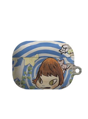 旋涡美智艺术适用苹果耳机保护套airpodspro2无线蓝牙耳机壳三代airpod二代ipod耳机套airpods3菲林