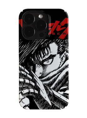 剑风传奇动漫Y2K艺术潮流小众适用高级感卡通iPhone14pro+苹果15promax菲林手机壳新款13/12