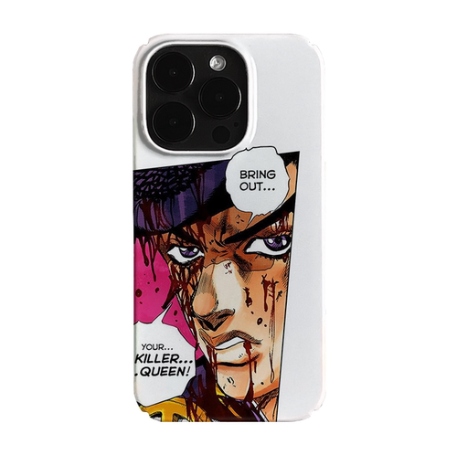 JOJO东方仗助战损二次元适用于iPhone18promax苹果17promax菲林手机壳16pro新款14/15磁吸13pro华为p90pro