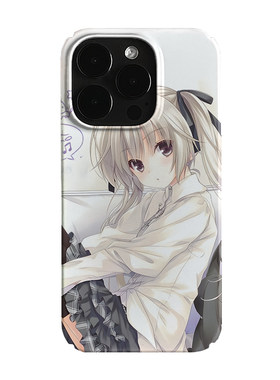 二次元缘之口美少女艺术小众适用高级感卡通iPhone17pro+苹果16promax菲林手机壳新款14/15VIVO90