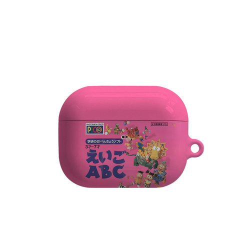 粉色恐龙艺术适用苹果耳机保护套airpodspro2无线蓝牙耳机壳三代airpod二代ipod耳机套airpods3菲林