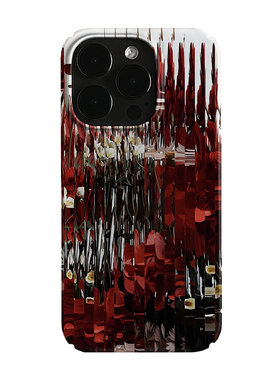 朋克红色故障艺术小众适用高级感卡通iPhone16pro+苹果15promax菲林手机壳新款13/1214proVIVO90
