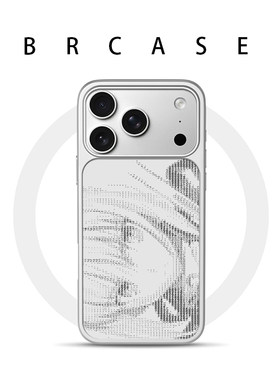 美少女动漫二次元适用于苹果华为手机壳17promax磁吸肤感玻璃iPhone16新款15小众INS风14高级13简约12高级感