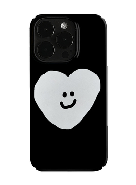 笑脸爱心艺术小众适用高级感卡通iPhone16pro+苹果15promax菲林手机壳新款13/1214proVIVO90