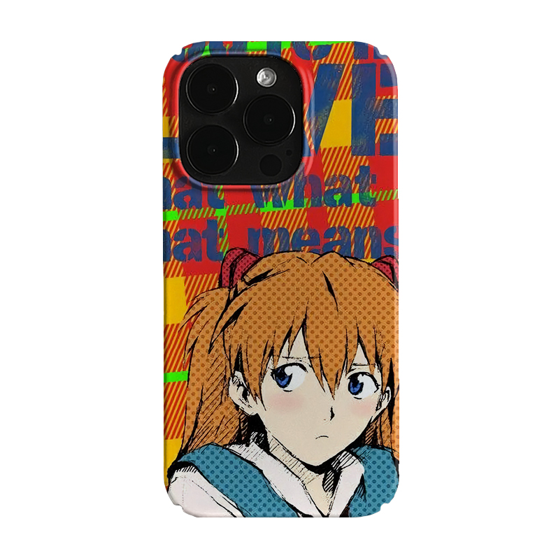 动漫明日秋艺术小众适用高级感卡通iPhone14pro+苹果15promax菲林手机壳新款13/12VIVO90