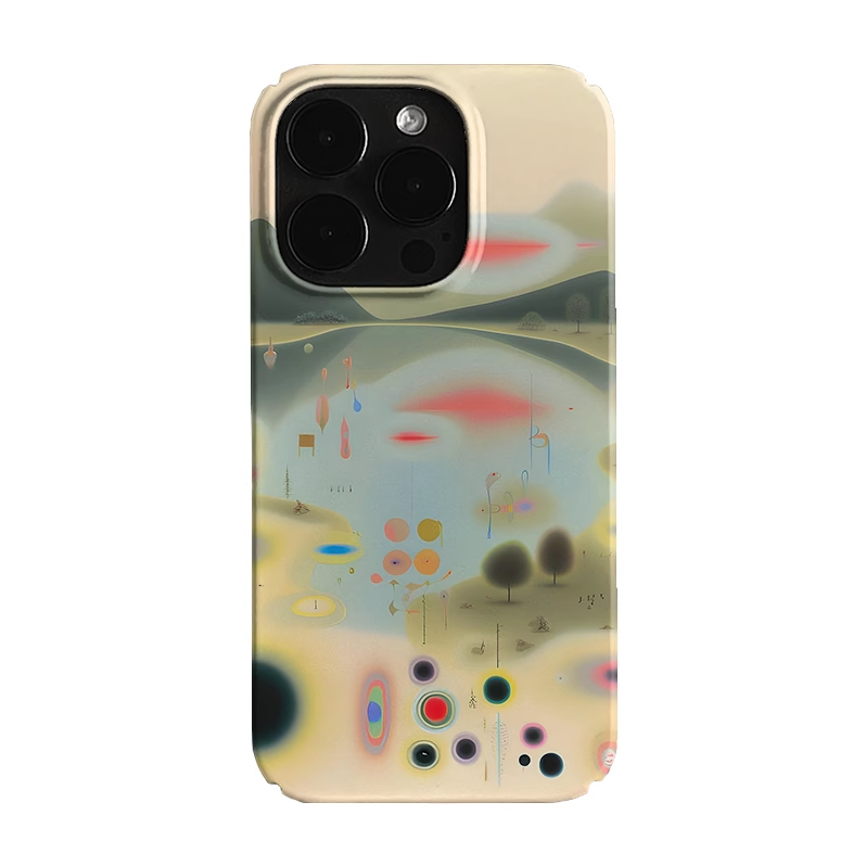 宇宙池塘复古潮流Y2K艺术小众适用高级感卡通iPhone14pro+苹果15promax菲林手机壳新款13/12VIVO100
