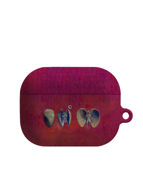 红色贝壳男孩艺术适用苹果耳机保护套airpodspro2无线蓝牙耳机壳三代airpod二代ipod耳机套airpods3菲林