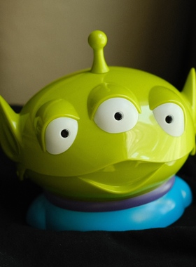 三眼外星人收纳怀旧卡通玄关摆件