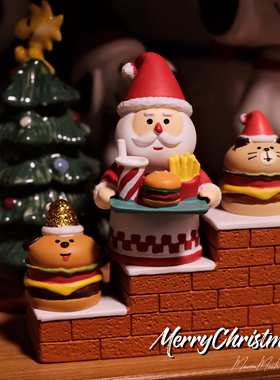 美味的圣诞装饰礼物公仔玩具模型